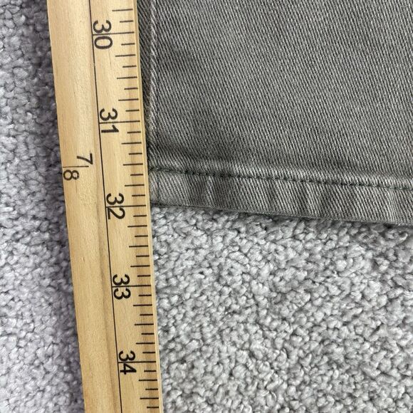 Ag Adriano Goldschmied Tellis Pants Men’s 33X32 Gray Modern Slim Mid-Rise - Picture 12 of 14